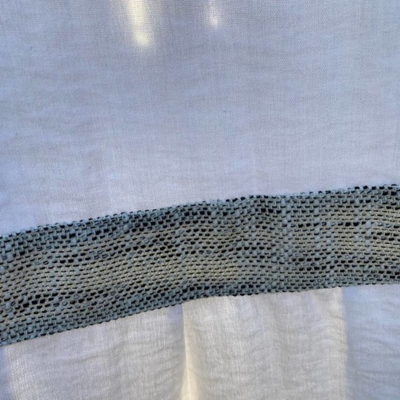 Line & Dot Revolve White Square Neck Romper XS - Picture 4 of 10